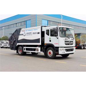 14m3 Waste Collection Truck 210hp , D9 Compact Garbage Truck