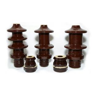 Brown Current Transformer Porcelain Insulator OEM Transformer Bushing