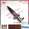 C-A-Terpillar C-A-T Diesel Engine Fuel Injector Excavator 2638218 263-8218 120K 12K 140G