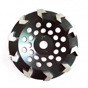 China Arrow Seg Concrete Cup Wheel Metal Bond Diamond Gridning Wheel With Aggressive Grinding Performance supplier