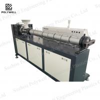 China Single Screw Extruder PA66 GF25 Granules Processing Polyamide Strip Extruding Production Line on sale