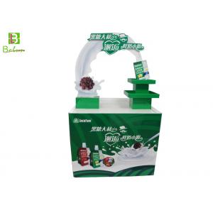 China Dairy Theme Design POS Display Stand POP Promotional Showcase Stands supplier