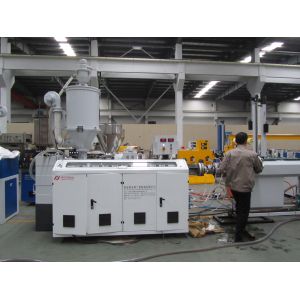 China 10m/Min Polyethylene Pipe Production Line 1200mm Width 220V 60Hz With PLC Control System wholesale