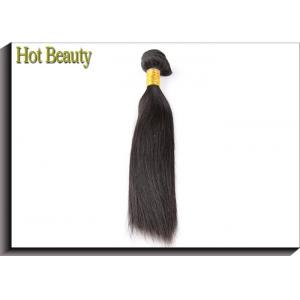 Silky Straight  Brazilian Virgin Hair / Malaysian Hair Weave Bundles Kinky Curl Afro Wave