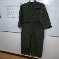 China HRC2 Green Aramid FR Flight Suit For Polit 150GMS Plain Fabric on sale