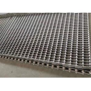 China Vegetables Drying Oven 304 Stainless Steel Eye Link Conveyor Belt supplier