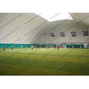 China Temporary White Inflatable Event Tent For Putdoor Football Sport Playground supplier
