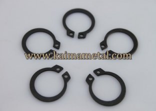 Anillos de retención, anillos de retención del externo del phosphorization del negro 65Mn