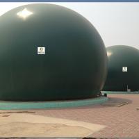 China Flexible Dual Membrane Gas Storage Tank For Biogas Gas Holder on sale