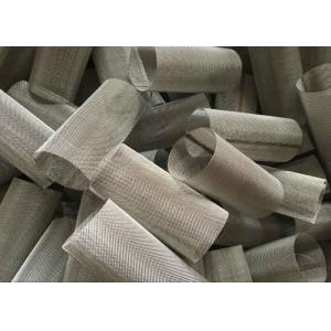 China 0.025 - 2.5 Mm Wire Mesh Filter Element Cylinder Alloy Mesh For Water Filter supplier