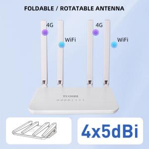 China Cat 4 Antenna CPE FDD TDD 4G Modem Wireless Router LTE Wifi Module With Sim Card Slot supplier