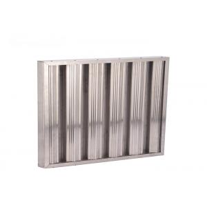 China Stainless Steel Commercial Kitchen Hood Filters Heavy Duty Polished Surface supplier