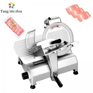 China 12 Inch Meat Cutter Machine Restaurant Hotel Automatic Sausage Ham Slicing Industrial Cheese Slicer supplier