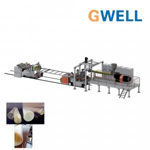 China Plastic Hollow PC Sheet Extrusion Line , Roofing Sheet Tile Producing Machine supplier