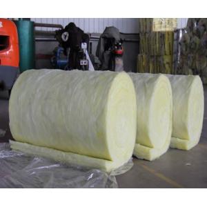 1.2m Wall Heat Insulation Materials Moisture Proof Yellow Glass Wool Felt