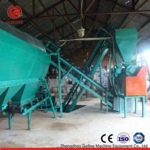 China Green Organic Fertilizer Production Line / Double Roller Fertilizer Pellet Machine supplier