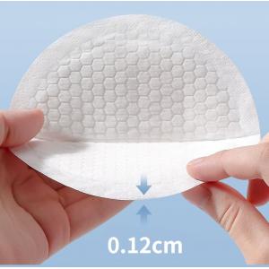 China Custom Size Ultra Thin Breathable Disposable Breast Nursing Pads 100 Pcs Free Sample supplier