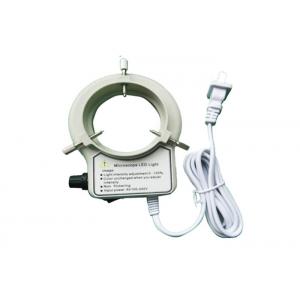 China Adjustable Microscope Ring Light , Microscope Ring Lamp Inner Diameter 64 mm supplier