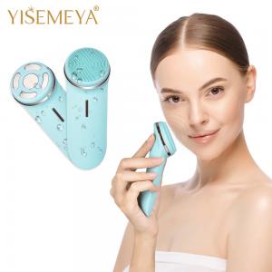 China Sonic Facial Cleansing Brush EMS Face Massage Electric Silicone Deep Clean supplier