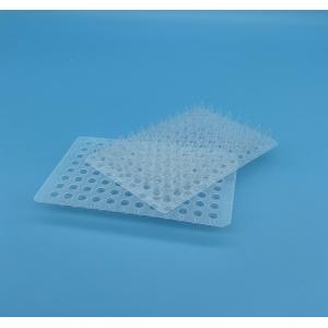 Transparent 0.1ml PCR 96 Well Semi Skirted PCR Plate