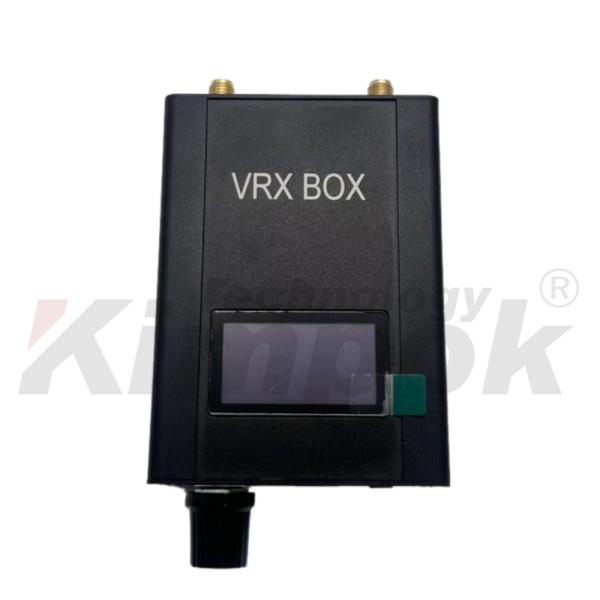 7.2G VRX BOX FPV Video Receiver with 64 Channels and 6.1-7.2GHz Frequency Band for Stable Drone Transmission