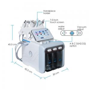 Pro Facial Dermabrasion Diamond High Frequency Crystals Peeling Hydro Crystal Microdermabrasion Machine