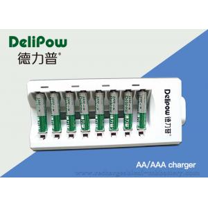 Safety 2 / 4 / 6 / 8 Aa Battery Charger For NIMH Rechargeable Battery 