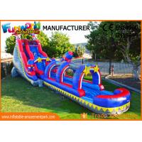 China Silk Printing Commercial Banzai Inflatable Water Slides For Outdoor Entertainment on sale