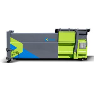 China Compactador de residuos móvil de 15 m3 y 6 toneladas Compactador de basura móvil LYM-13000F wholesale