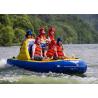 6 Riders Summer Inflatable Water Sport Toys , Towable Bandwagon Boat for Kids