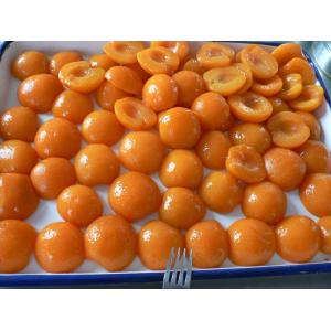 China Whole / Halves Canning Apricots Preserves , Canned Apricots In Juice wholesale