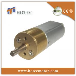 China 12V carbon brush micro gearmotor supplier