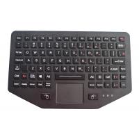 China Ruggedized Wide Temperature Industrial Keyboard With Touchpad PS2 USB on sale