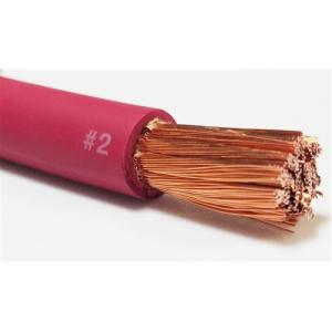 CE Listed 25mm2 35mm2 50mm2 Flexible Welding Cable 100% Purity Copper Rubber Jacket 300amp