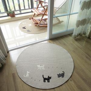 Anti-Slip Washable Floor Mat With Cat Logo Floor Covering Carpet From Carpets Factory