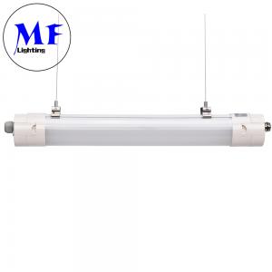 China Emergency IP65 LED Tri-Proof Light 60W 7200lm 6000K 3 Hours Battery Backup supplier