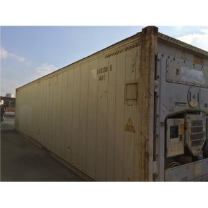 China Steel High Cube Reefer Container / Shipping 40 Foot Hc Container supplier