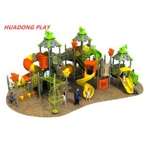 China Magic House Series Outdoor Ride Kids Plastic Slide Equipment For 3-12 Years Old supplier