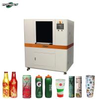 China Digital Inkjet Printer Cylinder Printing Machine Printing For Plastic Bottle Glassware Stainless Steel Thermos Bottle on sale