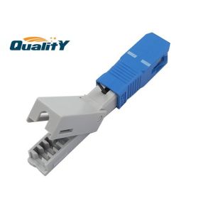 China Conector simples da fibra ótica dos conectores rápidos da fibra ótica do conector da fibra ótica do SC UPC/SC UPC supplier