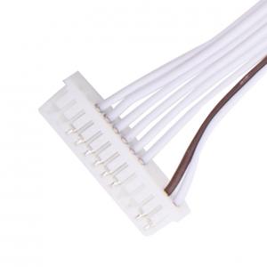 China 0.80mm 8 PIN PVC LVDS Cable Assembly Wire Harness JST SHR-08V-S-B supplier