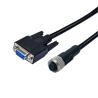M12 to D-Sub Waterproof Connector IP68 DB9 DB15 DB25 DB37