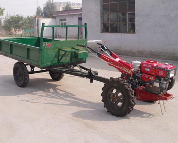 Walking Tractor / Hand Tractor with Cart / Trailer