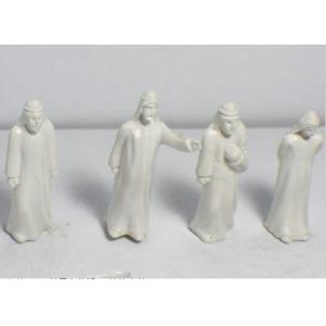 Scale Model figure,layout mini human ABS Arab white figure PAW 1/50,1/75,1/100,1/150,1/200