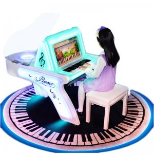 China Children Coin Operated Karaoke Machine Piano Arcade Game For Playground supplier