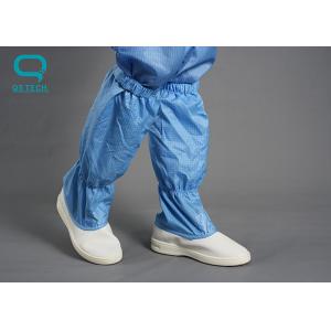 Light Weight PU/SPU ESD Cleanroom Shoes 22.5-32.5cm Size PU Sole Material