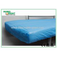 China Breathable CPE  Disposable Bed Protectors Hospital Bedding Cover To Prevent Cross Infection on sale