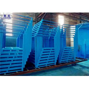 Customized Steel Stacking Racks Low Carbon Steel Collapsible ISO Certificated