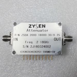 2GHz to 18GHz  30dB  Microwave Variable Attenuator step 0.25dB