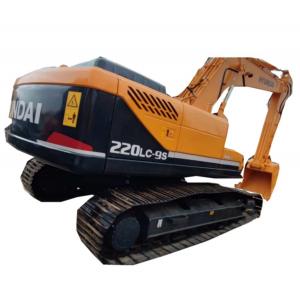 22 Ton 220LC-9S Used Hyundai Excavator Crawler Backhoe Excavator